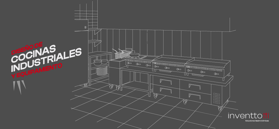 Diseño de cocinas industriales y equipamiento