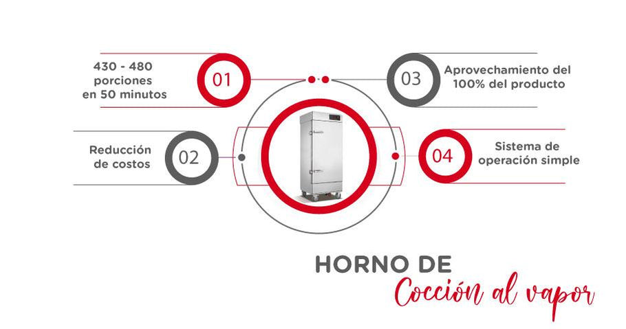 Conoce todo lo que debes saber sobre el horno de cocción al vapor