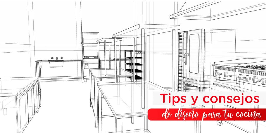 Tips y consejos de diseño para tu cocina