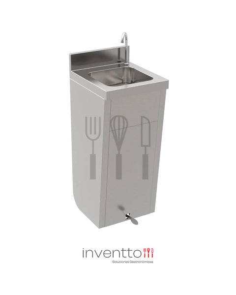 Lavamanos de pedal cuadrado – Inventto Group