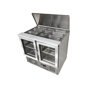 ESTACION DE EXHIBICIÓN PARA BAR 2 PUERTAS DE 90 CM ESTACION DE EXHIBICIÓN PARA BAR 2 PUERTAS DE 90 CM